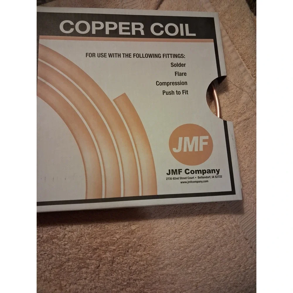 New In The Box COPPER COIL JMF COMPANY 1/4